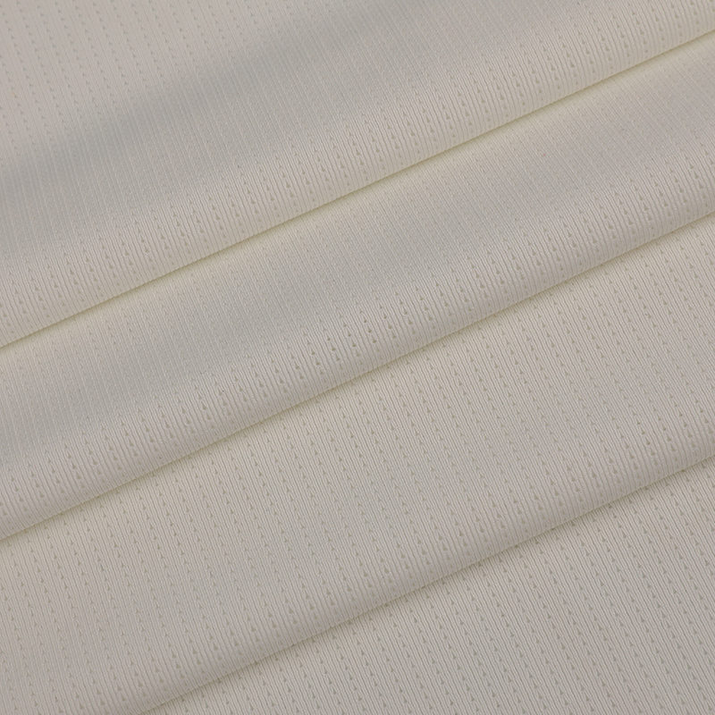 100D/96F + 30D Bright Filament + 40D Spandex Eyelet Tyg 100D/96F + 30D Bright Filament + 40D Spandex Eyelet Tyg