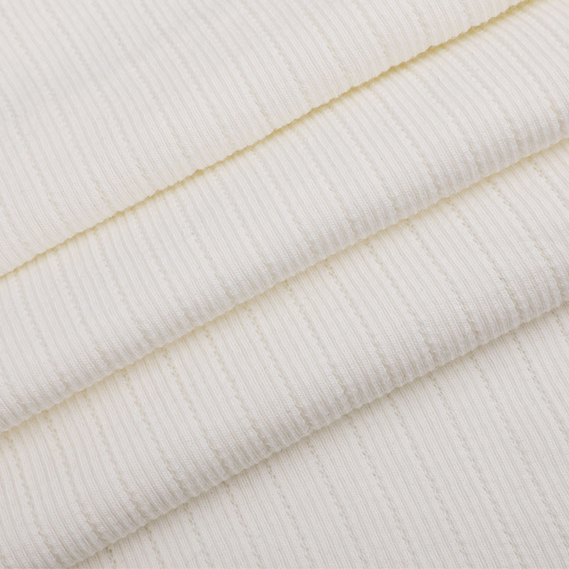 32s CVC Jacquard Randig Ribbstickad