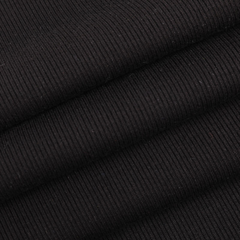 32s C/M + 30D helpläterad 2x2 spandexribbstickad